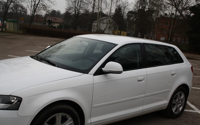 Audi A3 cena 31900 przebieg: 162700, rok produkcji 2010 z Jarocin małe 254